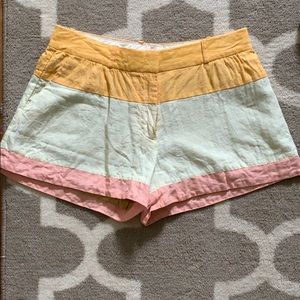 J Crew linen shorts